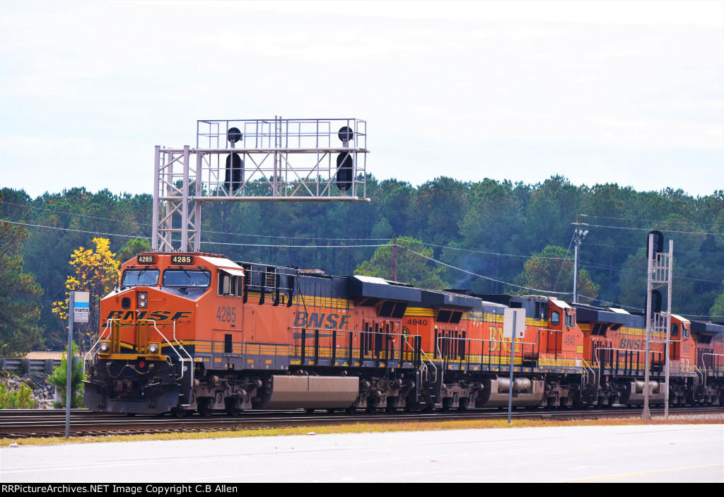 Outbound BNSF Intermodal